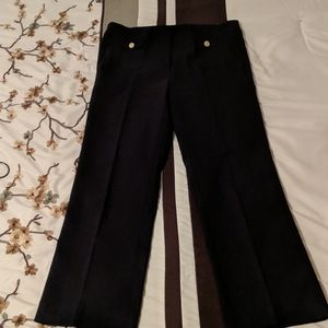 Anne Klein capris in dark navy blue